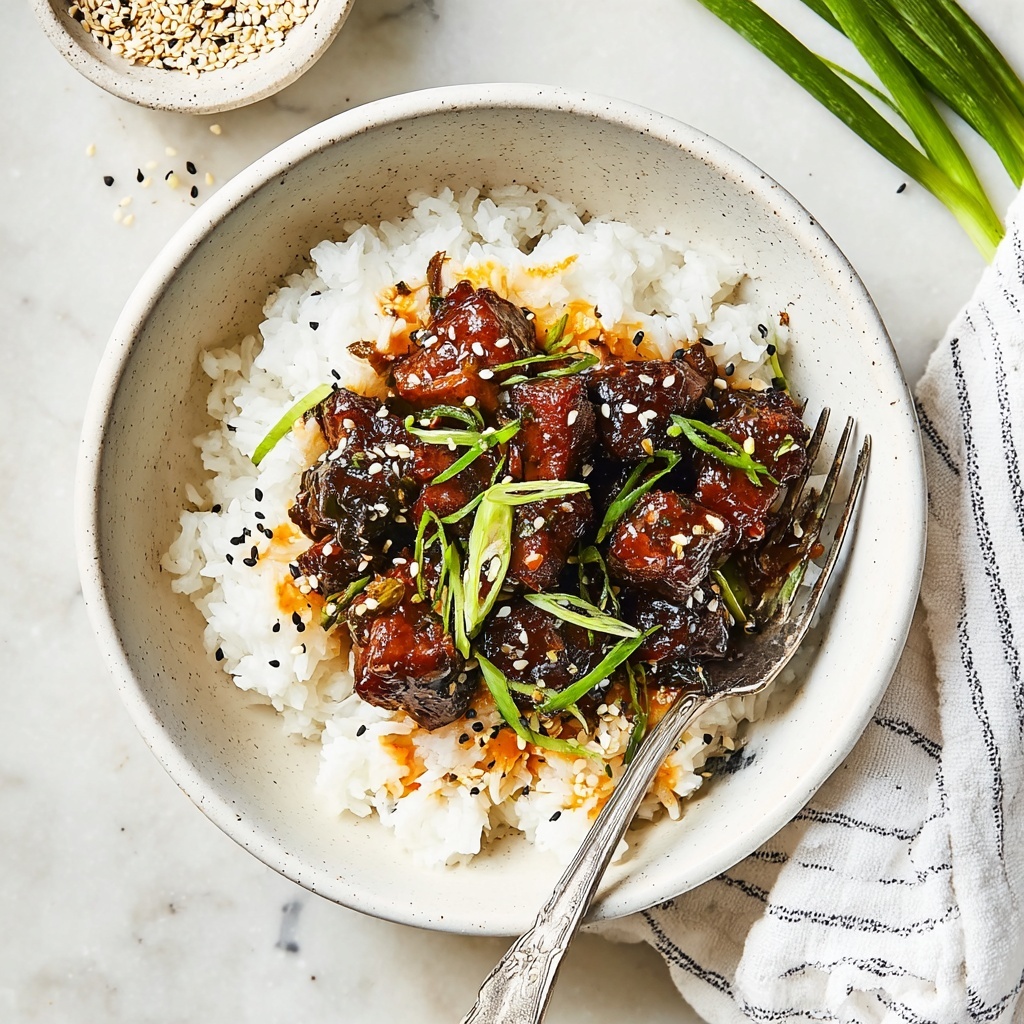 Slow Cooker Korean Beef Recipe - Recipe Image