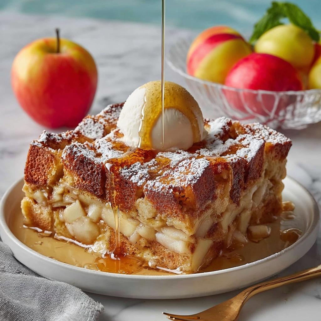 Apple Cinnamon French Toast Bake Recipe - Recipe Image