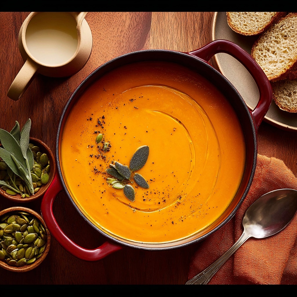Easy Pumpkin Soup Recipe - Recipe Image