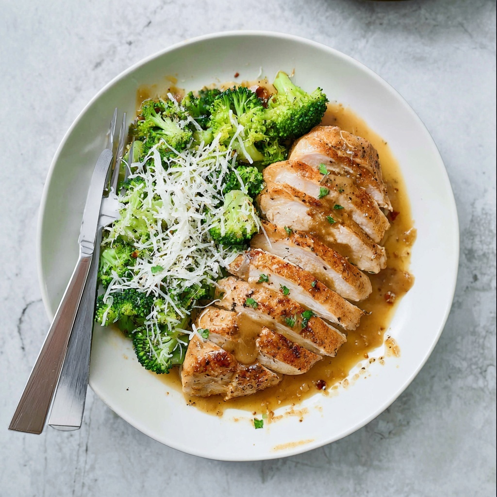 Garlic Chicken and Broccoli with Lemon Recipe - Recipe Image