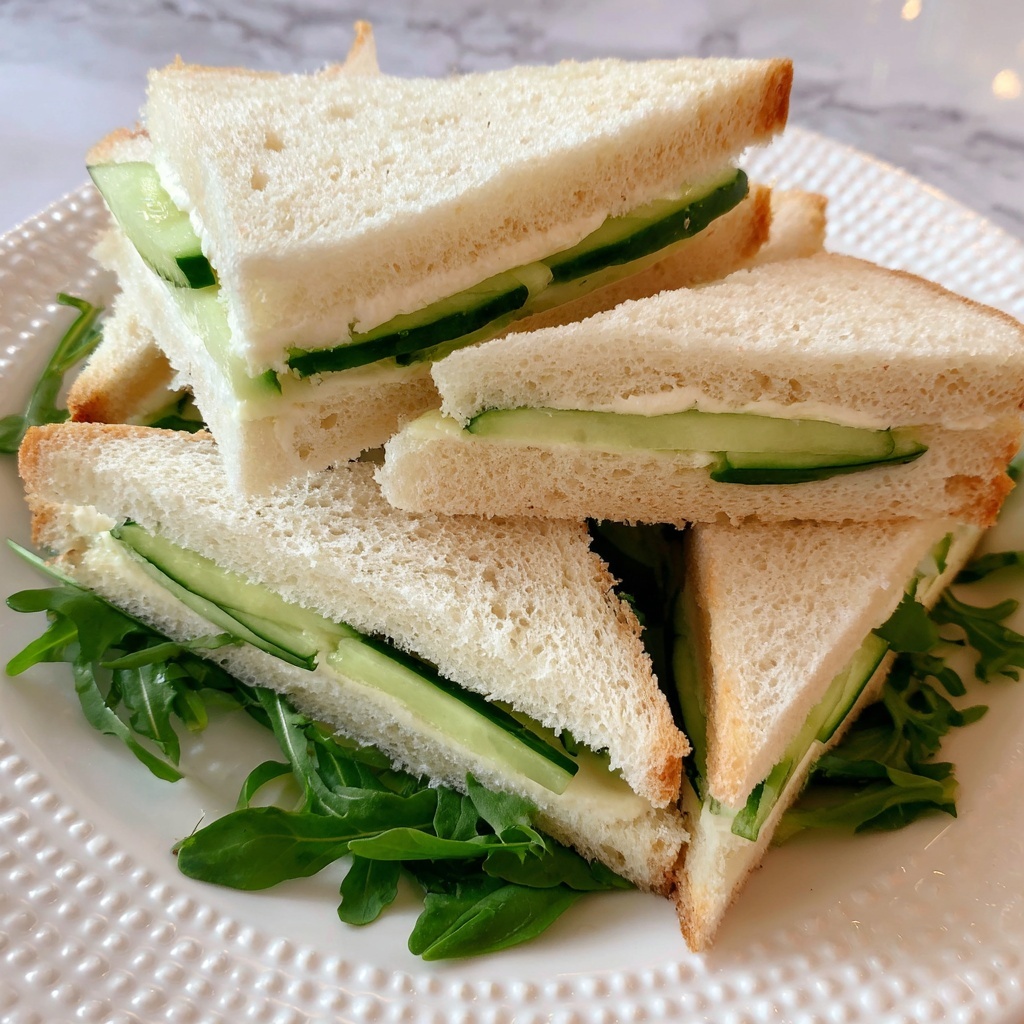 Cucumber Sandwiches Recipe - Recipe Image