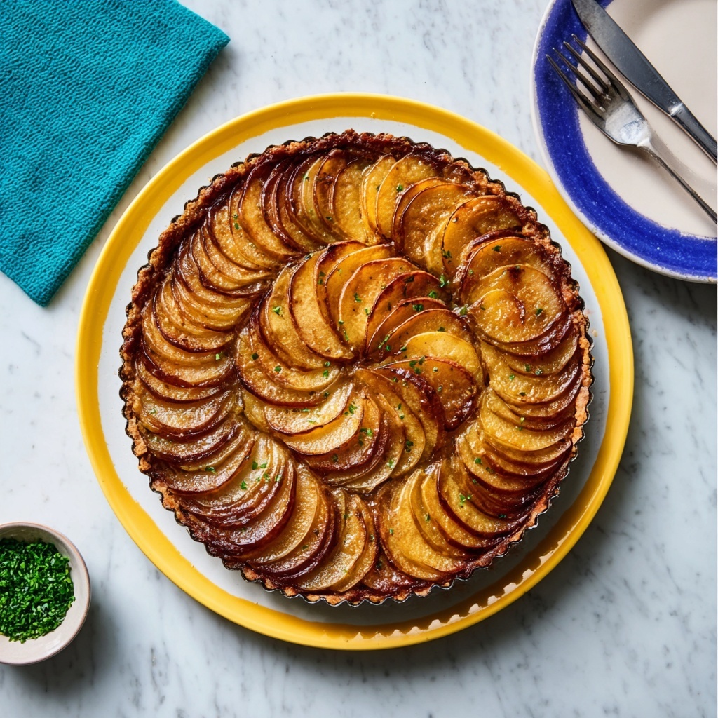 French Onion Tarte Tatin Recipe - Recipe Image
