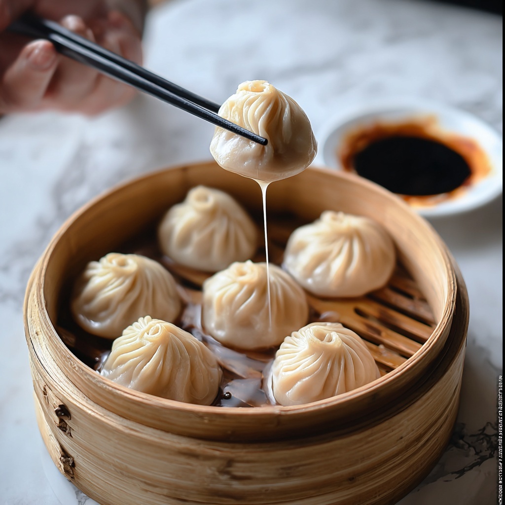 Soup Dumplings (Xiao Long Bao) Recipe - Recipe Image