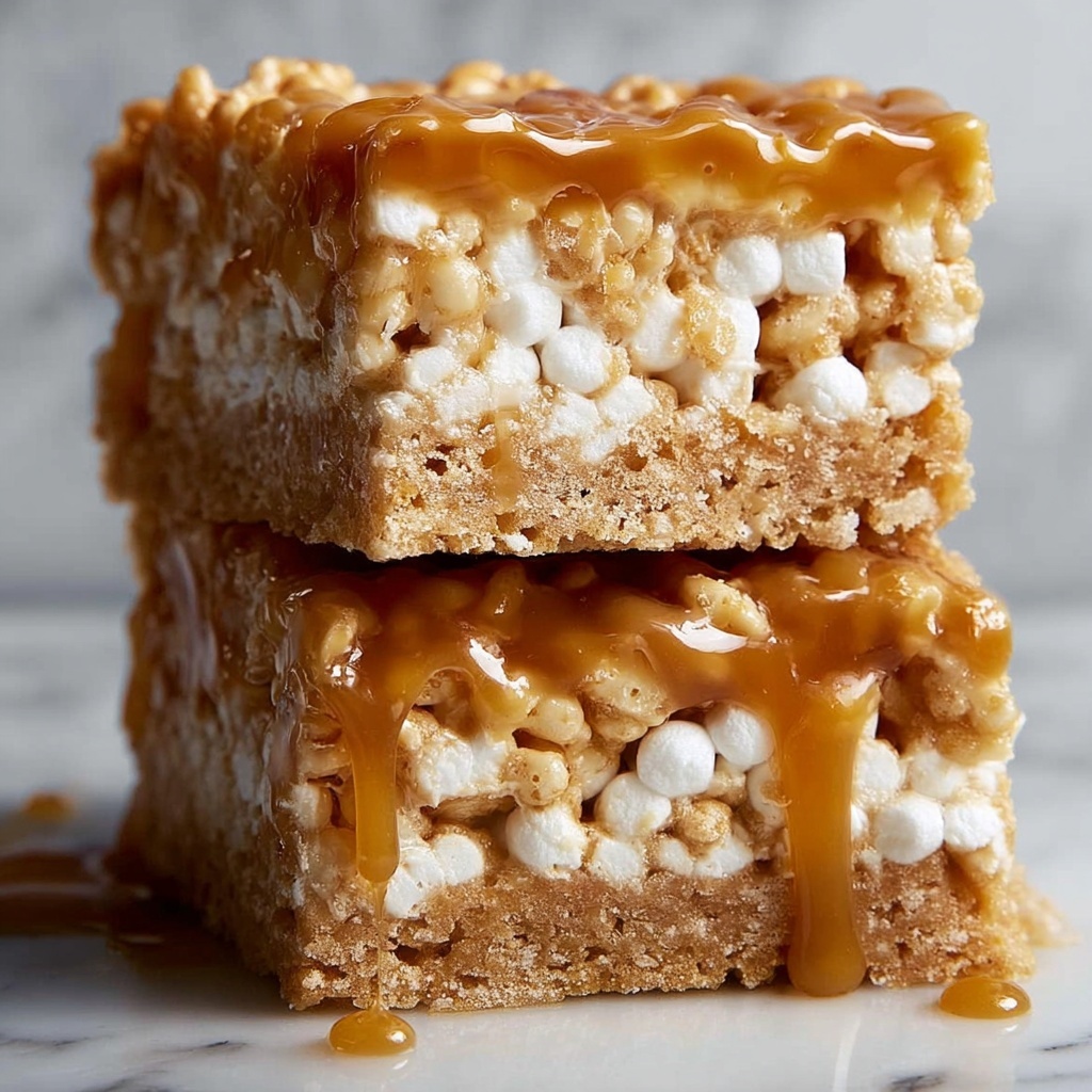 Brown Butter Dulce de Leche Rice Krispie Treats Recipe - Recipe Image