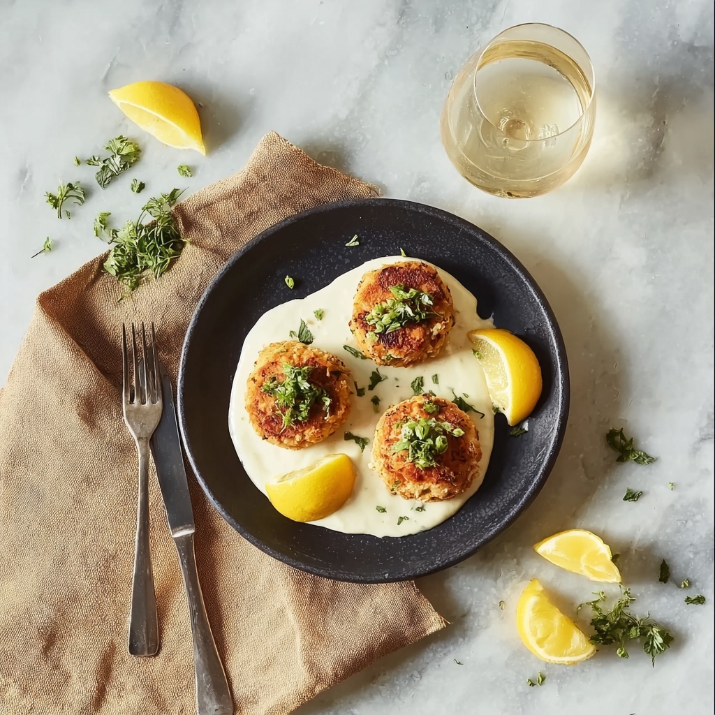 Easy Chickpea Patties with Lemon Garlic Aioli Recipe - Recipe Image