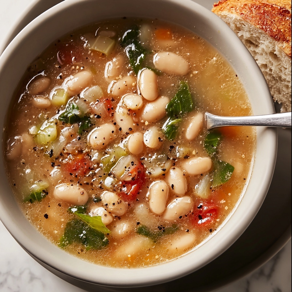 Fire-Roasted White Bean Soup Recipe - Recipe Image