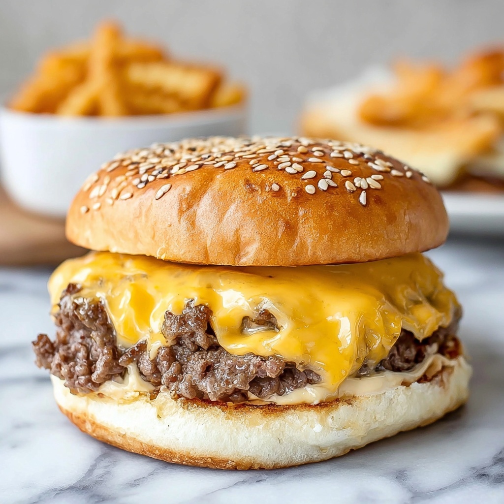 Instant Pot Beef and Cheddar Sandwiches with Spicy Cheese Sauce Recipe - Recipe Image