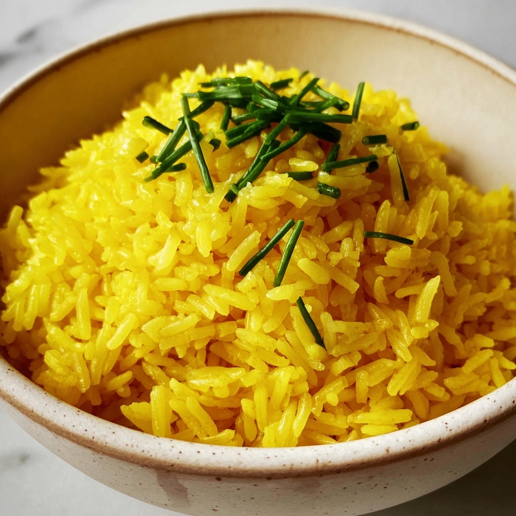Easy Turmeric Rice Recipe - Recipe Image
