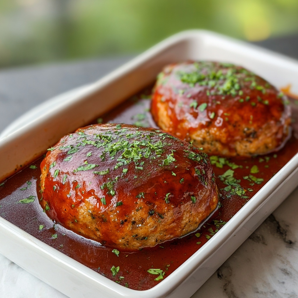 Mini Glazed Chicken Meatloaves Recipe - Recipe Image