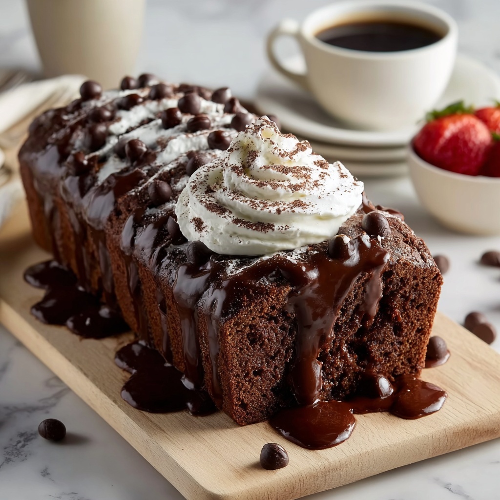 Fudge Brownie Bread Recipe - Recipe Image