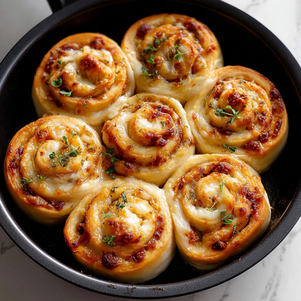 Delicious Homemade Pizza Rolls Recipe - Recipe Image