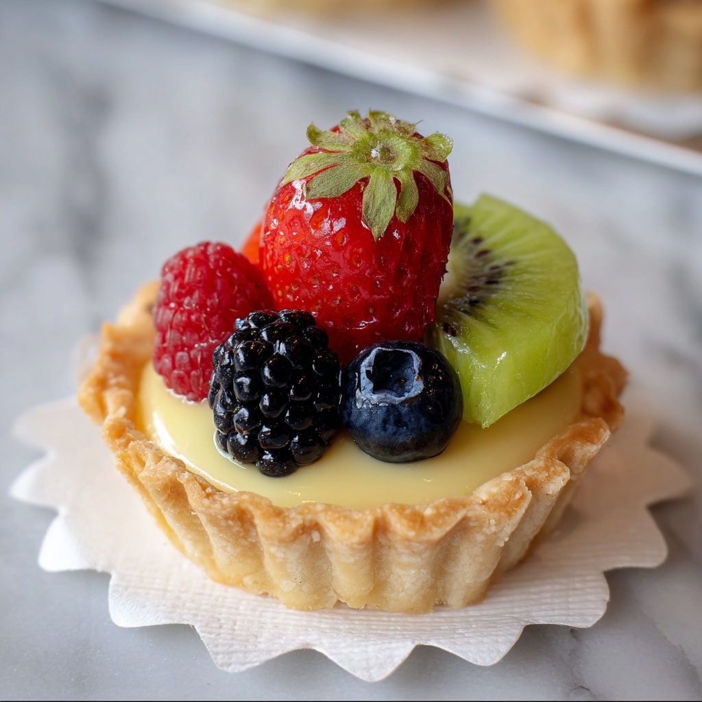 Mini Fruit Tarts Recipe - Recipe Image