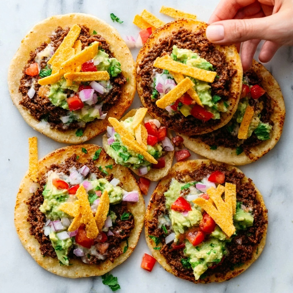 Gyros Smashed Tacos - Recipe Image
