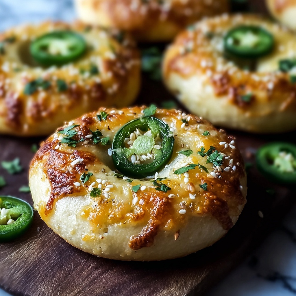 Jalapeño Popper Bagels: Spicy, Cheesy Goodness for Everyone Recipe - Recipe Image
