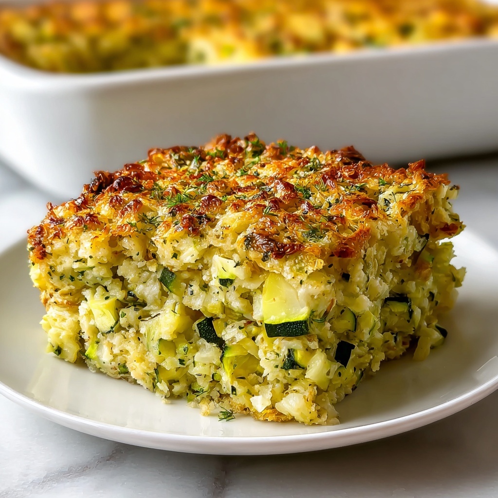 Simple Zucchini Dill Casserole Recipe - Recipe Image