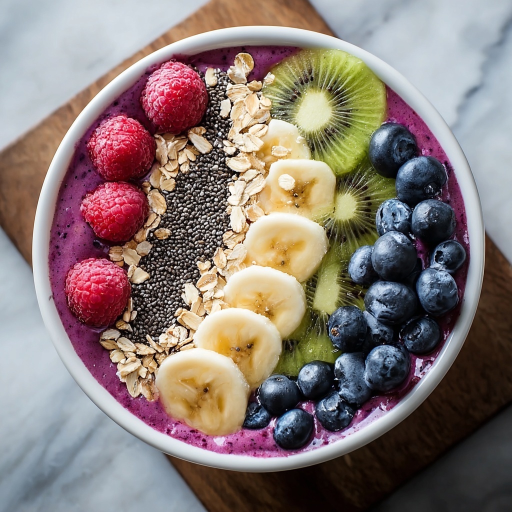 Energizing Breakfast Smoothie Bowl for a Vibrant Morning Boost Recipe - Recipe Image