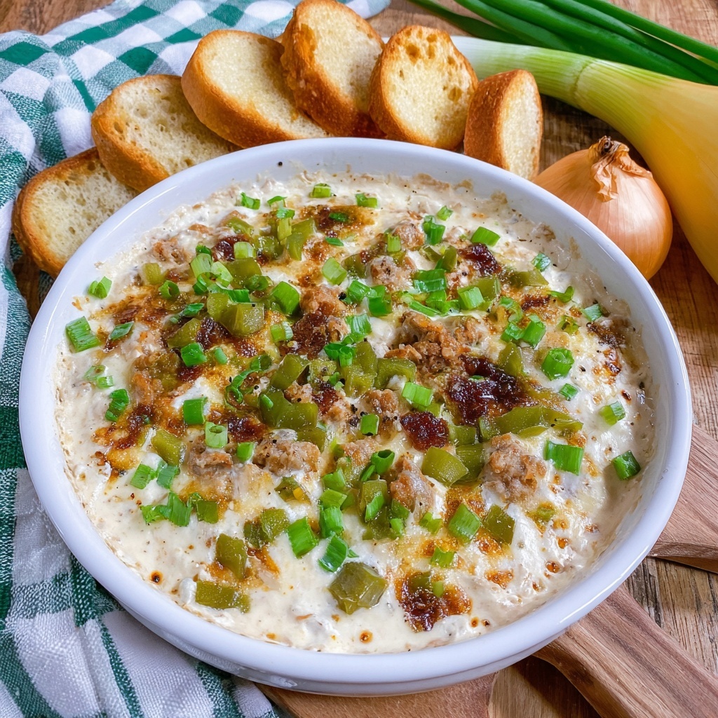 Philly Cheesesteak Dip Recipe - Recipe Image
