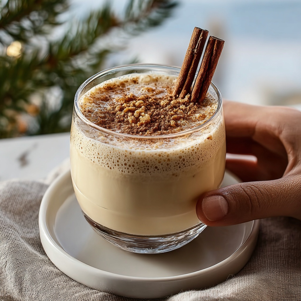 Creamy Coquito: Traditional Coconut Rum Dessert Drink Recipe - Recipe Image