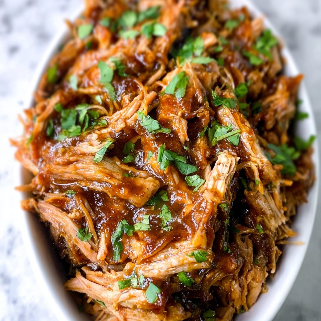 BBQ Instant Pot Pulled Pork Recipe - Recipe Image
