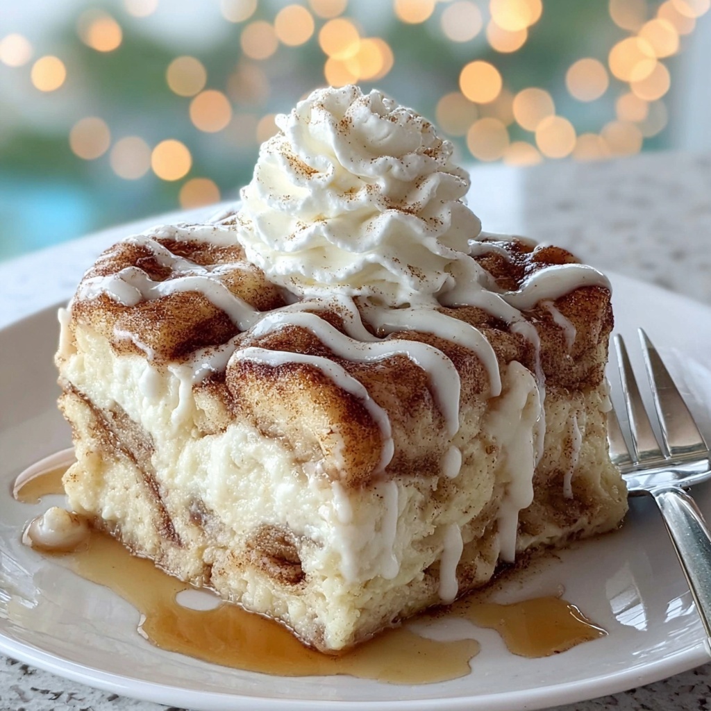 Cinnamon Roll French Toast Casserole Recipe - Recipe Image