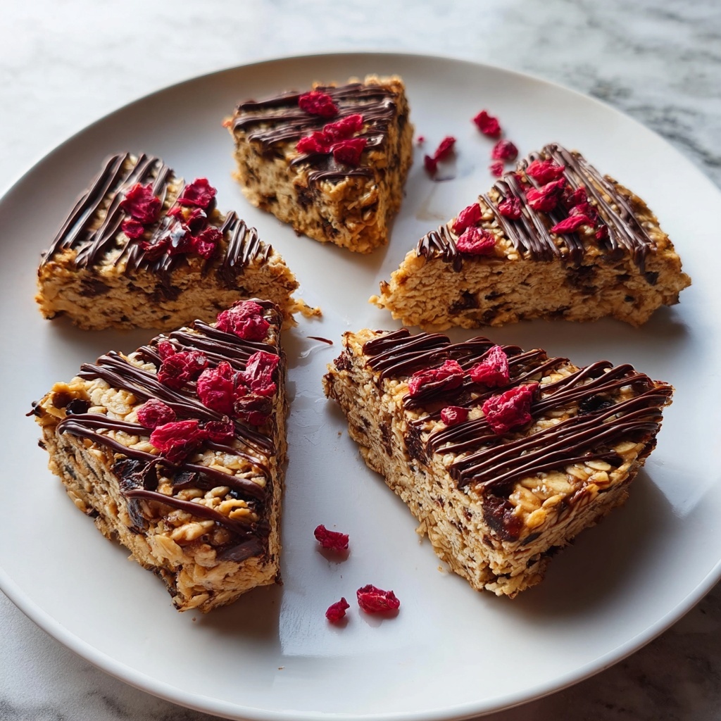 Crunchy Granola Heart Bars Recipe - Recipe Image