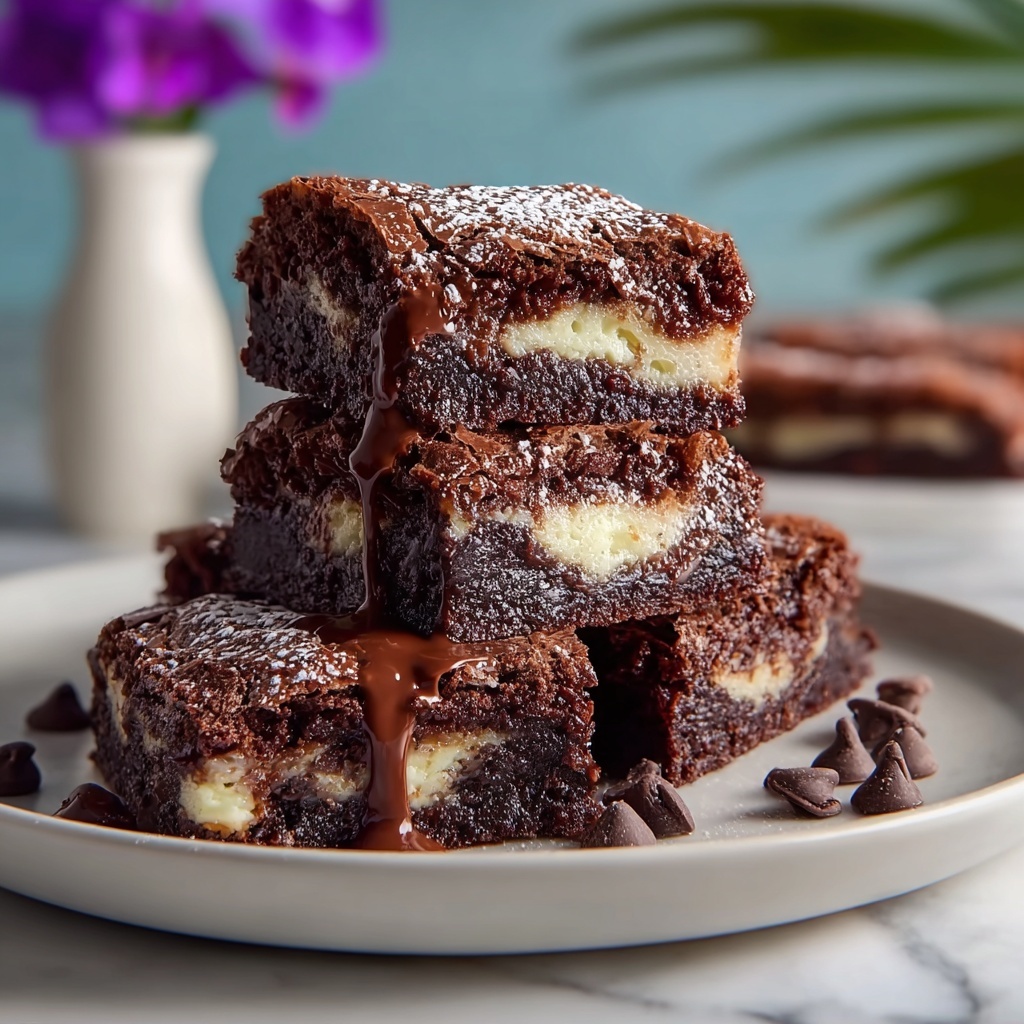 Homemade Keto Cottage Cheese Brownies Recipe - Recipe Image