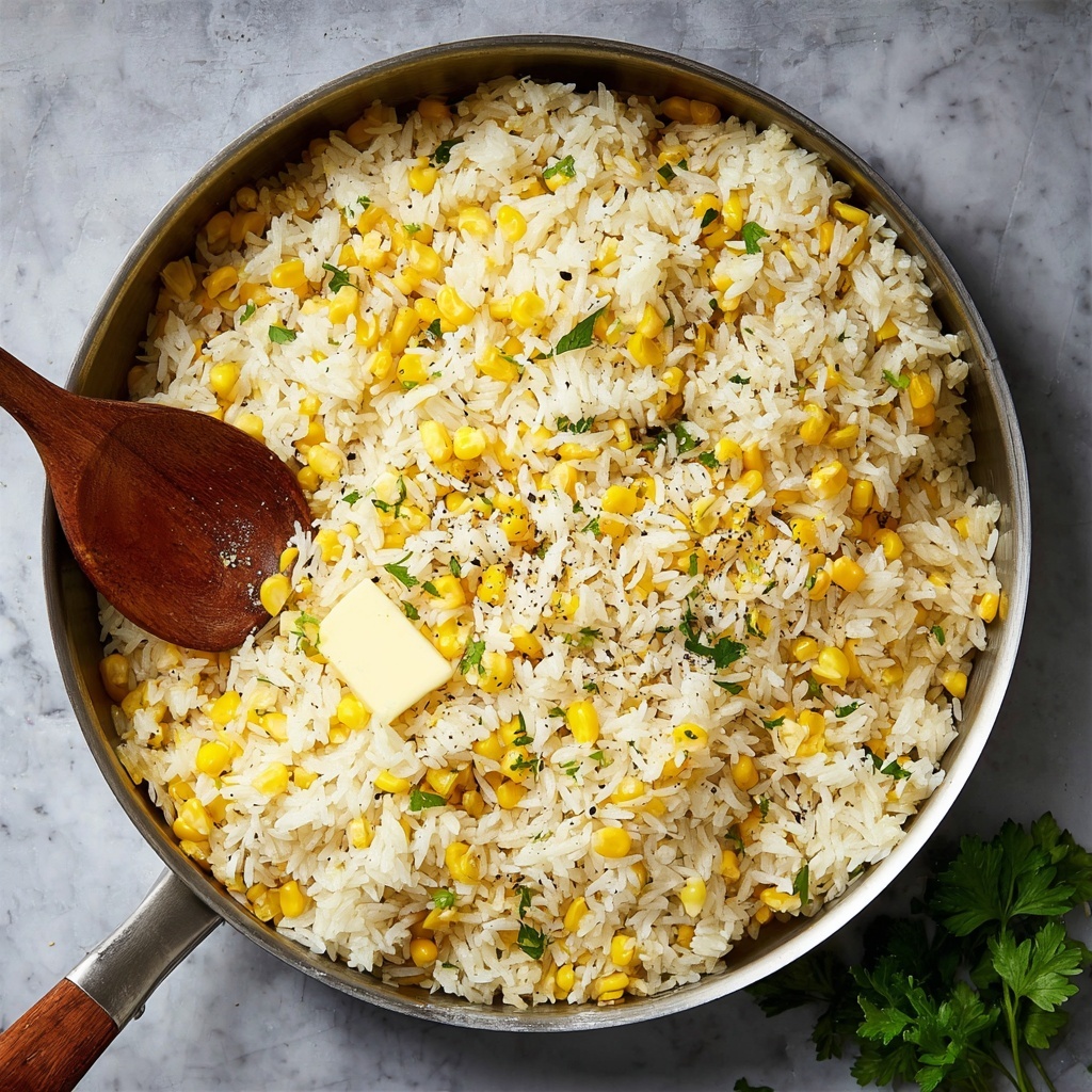 Buttered Corn Rice Recipe - Recipe Image