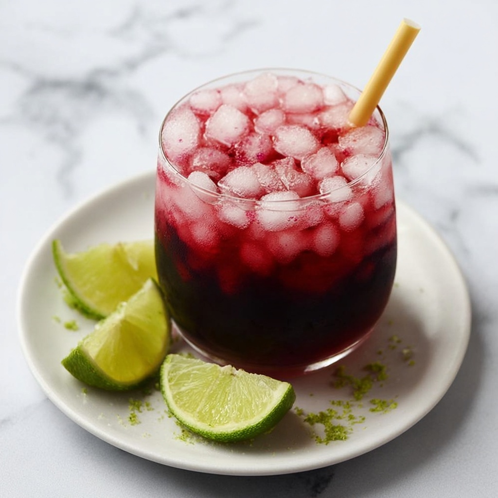 Midnight Tart Cherry Mocktail Recipe - Recipe Image