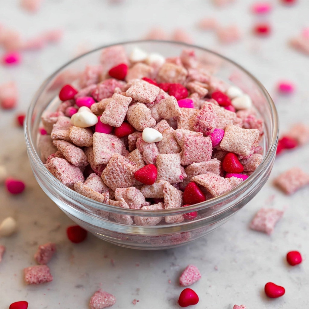 Strawberry White Chocolate Chex Mix Recipe - Recipe Image