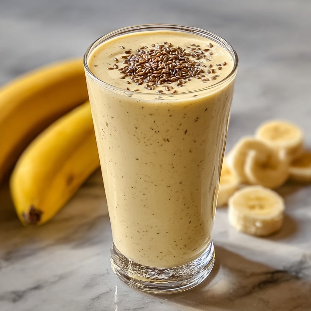 Banana Chamomile Tea Smoothie for a Soothing Boost Recipe - Recipe Image