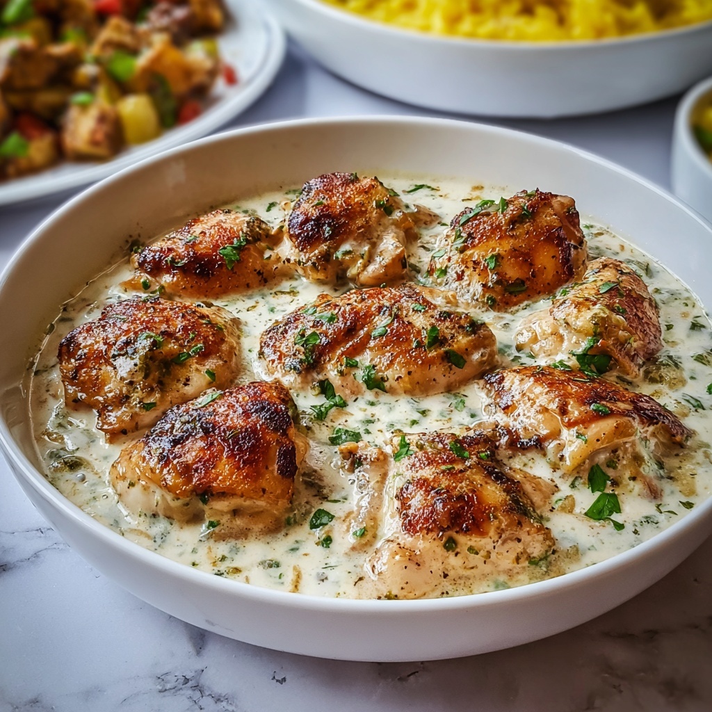 Delicious Turkish Chicken with Creamy White Sauce in 30 Minutes Recipe - Recipe Image