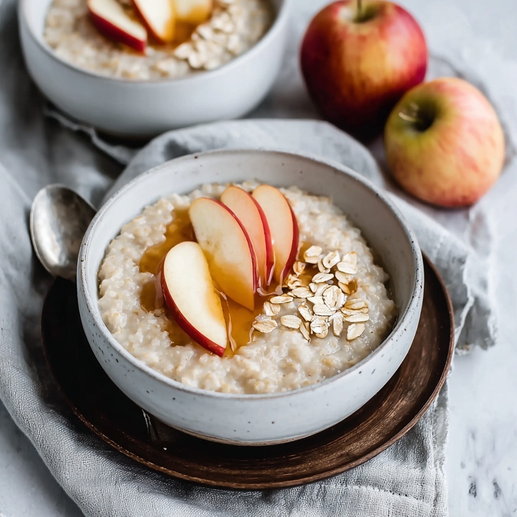 Caramel Apple Oatmeal: A Cozy Fall Breakfast Recipe - Recipe Image