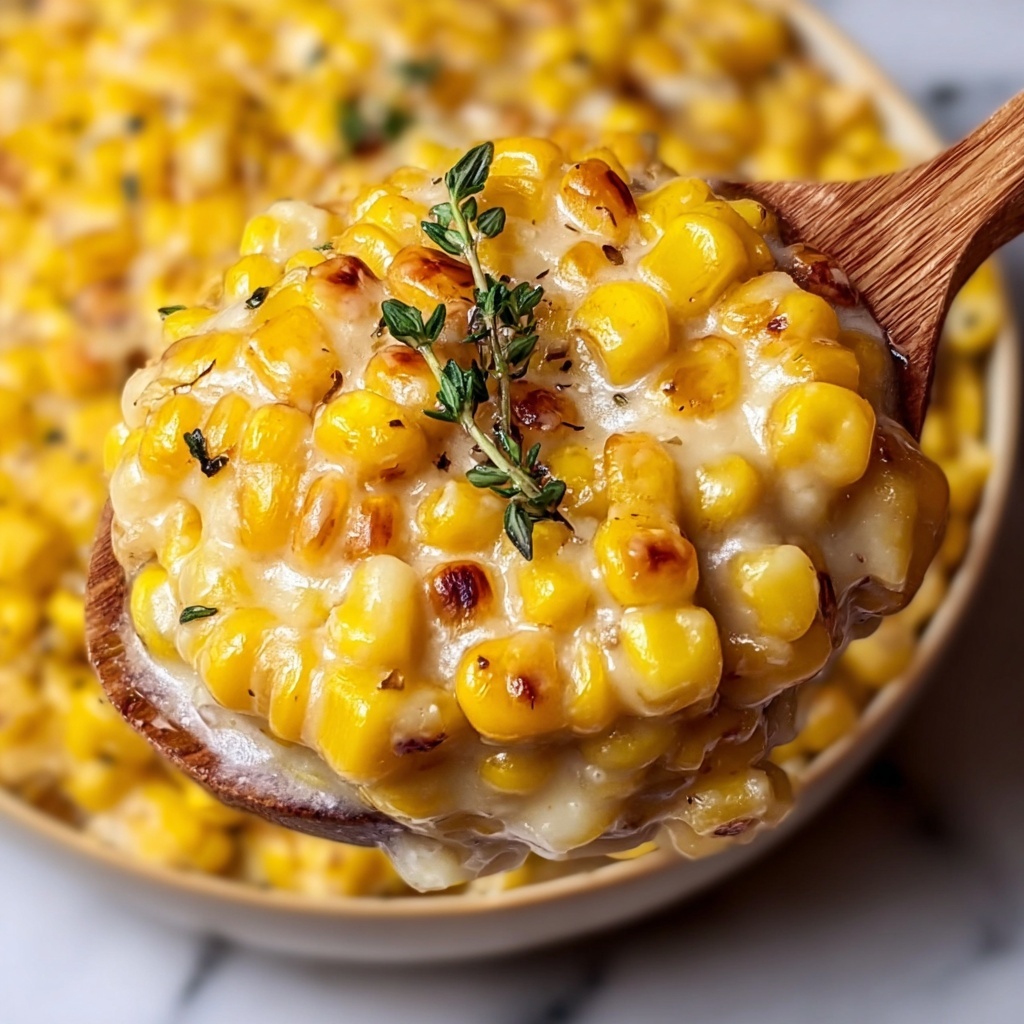 Creamy Honey Butter Skillet Corn Recipe - Recipe Image