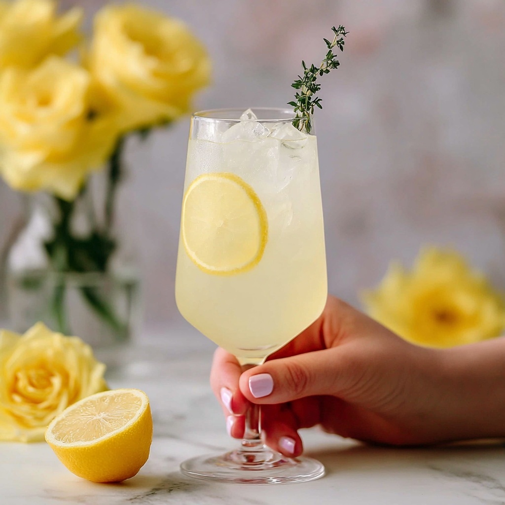 Alcoholic Limoncello Spritz Recipe - Recipe Image