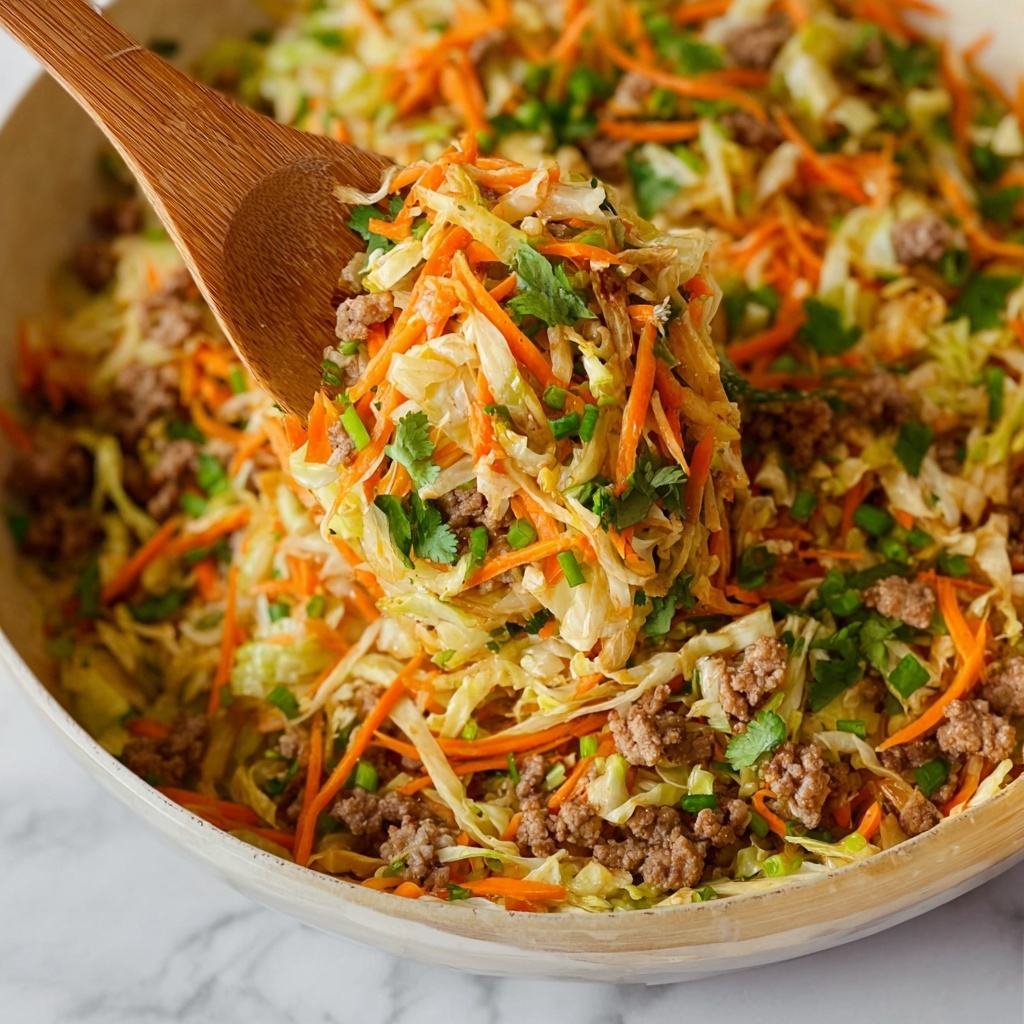 Ground Turkey Egg Roll Bowls Recipe - Recipe Image