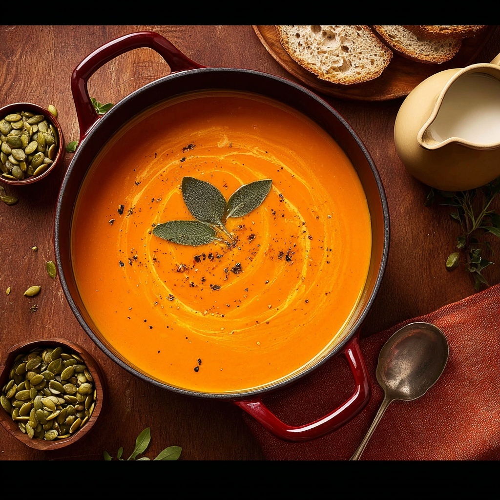 Easy Pumpkin Soup Recipe - Recipe Image