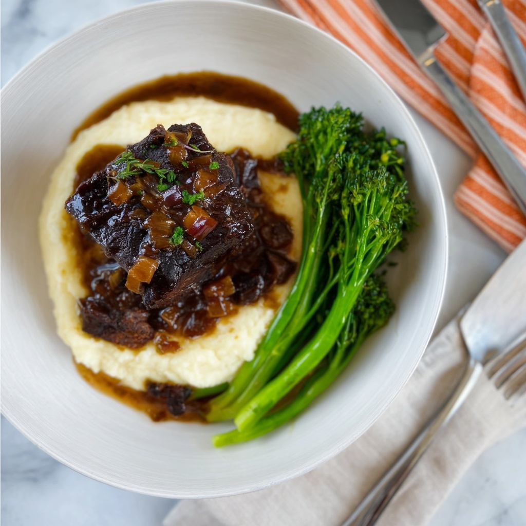 Red Wine Braised Short Ribs Recipe - Recipe Image