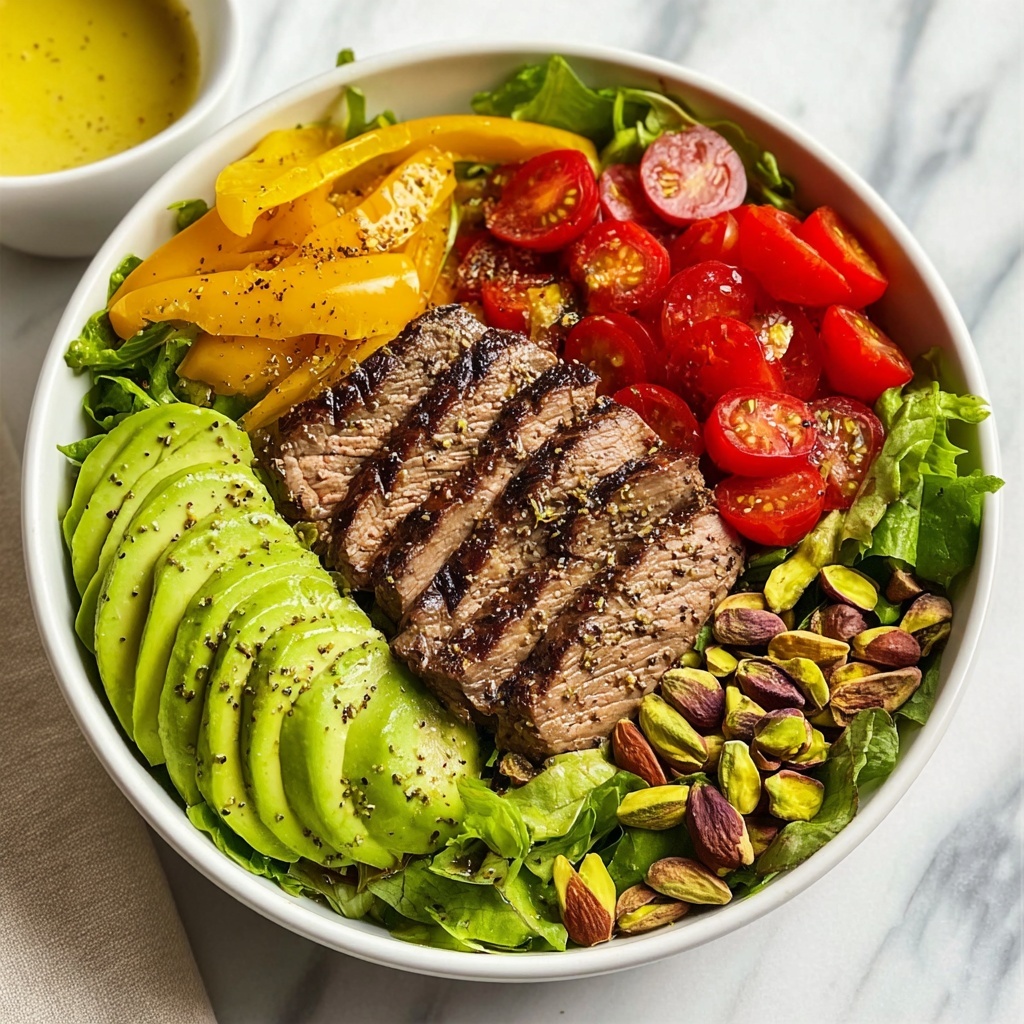Southwestern Steak Salad with Lime Vinaigrette Recipe - Recipe Image