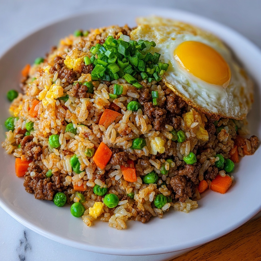 Ground Chicken Fried Rice Recipe - Recipe Image