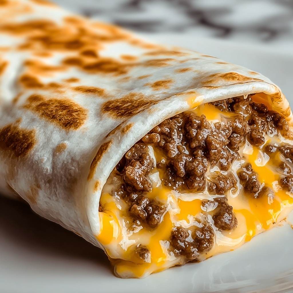 Taco Bell Beefy Melt Burrito Recipe - Recipe Image